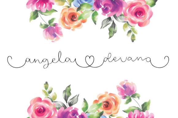 Angela Devano Font for Editorial Design