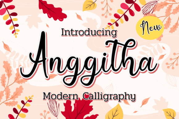 Anggitha: A Fresh Script for Business Branding