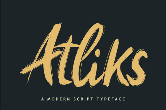 Atliks: A Bold Font for Digital Campaigns