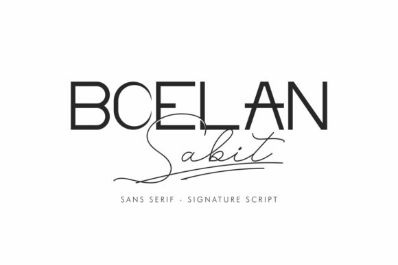 Boelan Sabit: A Font for Impactful Campaigns