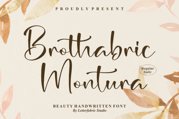 Brothabric Montura: A Font for Creative Campaigns