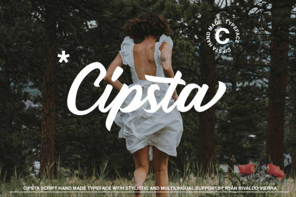 Cipsta: A Bold Retro Font for Creative Projects