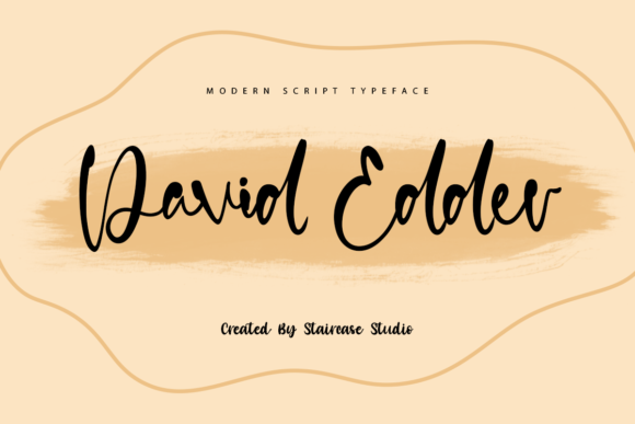David Edder: A Handwritten Font for Creative Makers