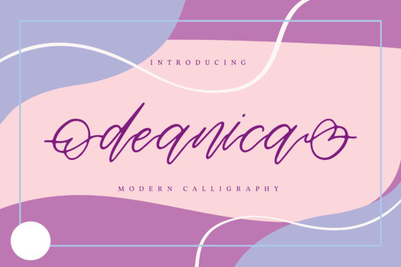Deanica: A Graceful Script Font
