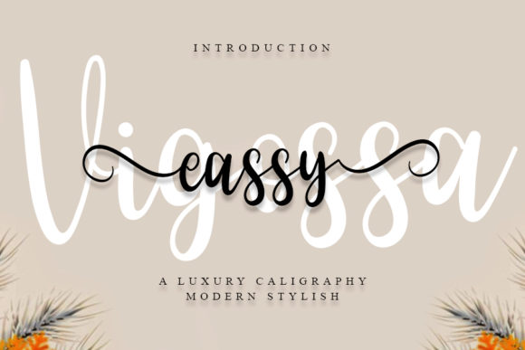 Eassy Vigossa: A Handwritten Font for Creative Makers