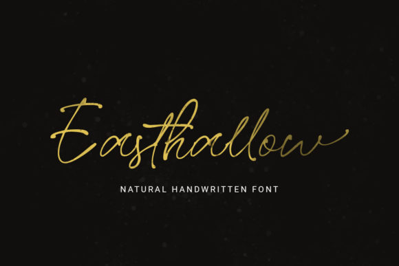 Easthallow: A Handwritten Font for Web Design