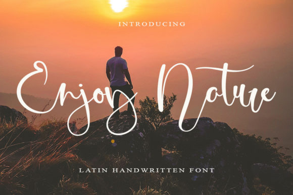 Enjoy Nature Font for Business
