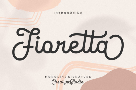 Fioretta: A Handwritten Font for Digital Marketing