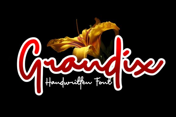 Grandix: A Handwritten Font for Creative Makers