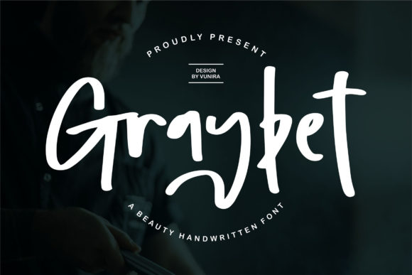 Graybet: A Stylish Handwritten Font