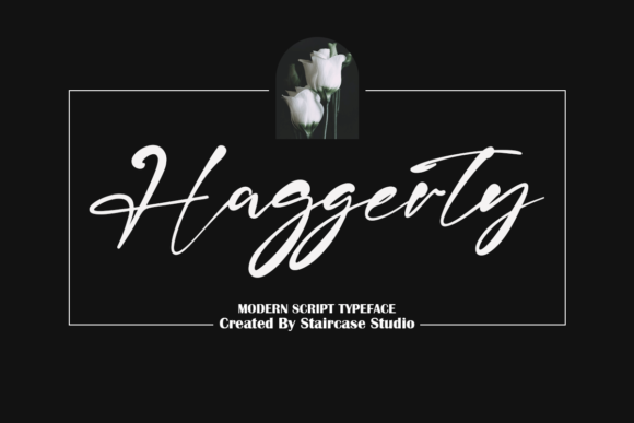 Haggerty Font: Elegant Script for Web Design