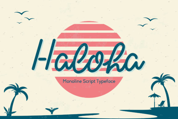 Haloha: A Script Font for Elegant Web Design