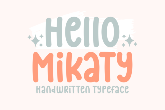 Hello Mikaty Font: Handwritten Elegance for Editorial Design