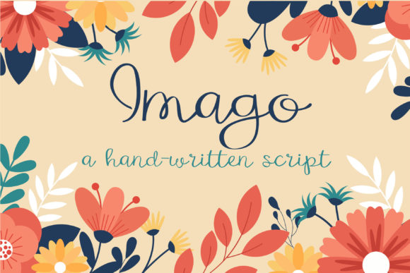Imago: A Timeless Handwritten Font