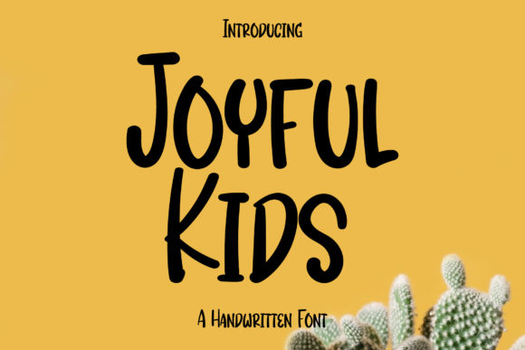 Joyful Kids: A Quirky Handwritten Font