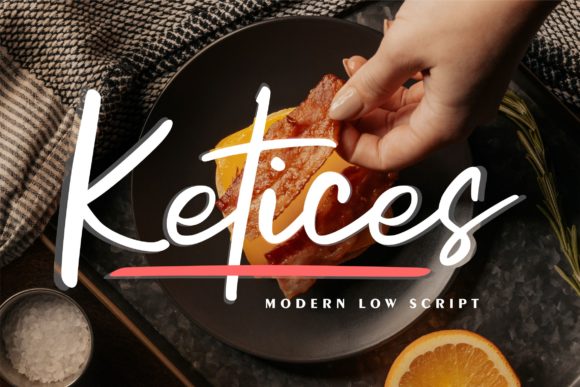 Ketices: A Stylish Handwritten Font for Branding