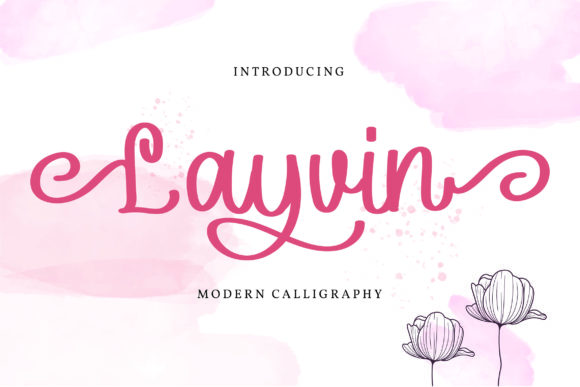 Layvin: A Delicate Handwritten Font