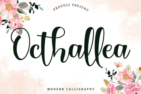 Octhallea: A Modern Handwritten Font