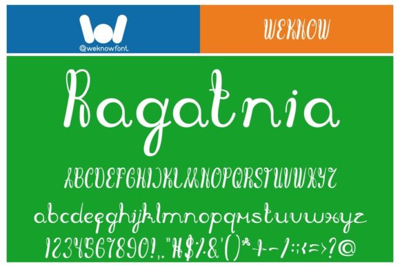 Ragatnia: A Fancy Script Font for Creative Projects