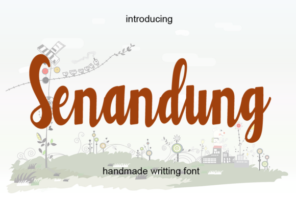 Senandung: Elegant Handwritten Font