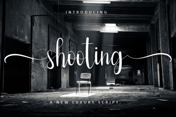 Shooting Font: Elegant Handwritten Style