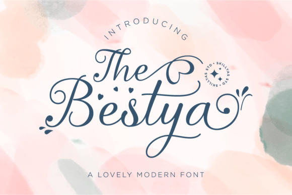 The Bestya Font: A Luxurious Script