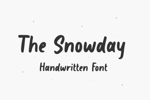 The Snowday Font: A Creative Edge for Marketers
